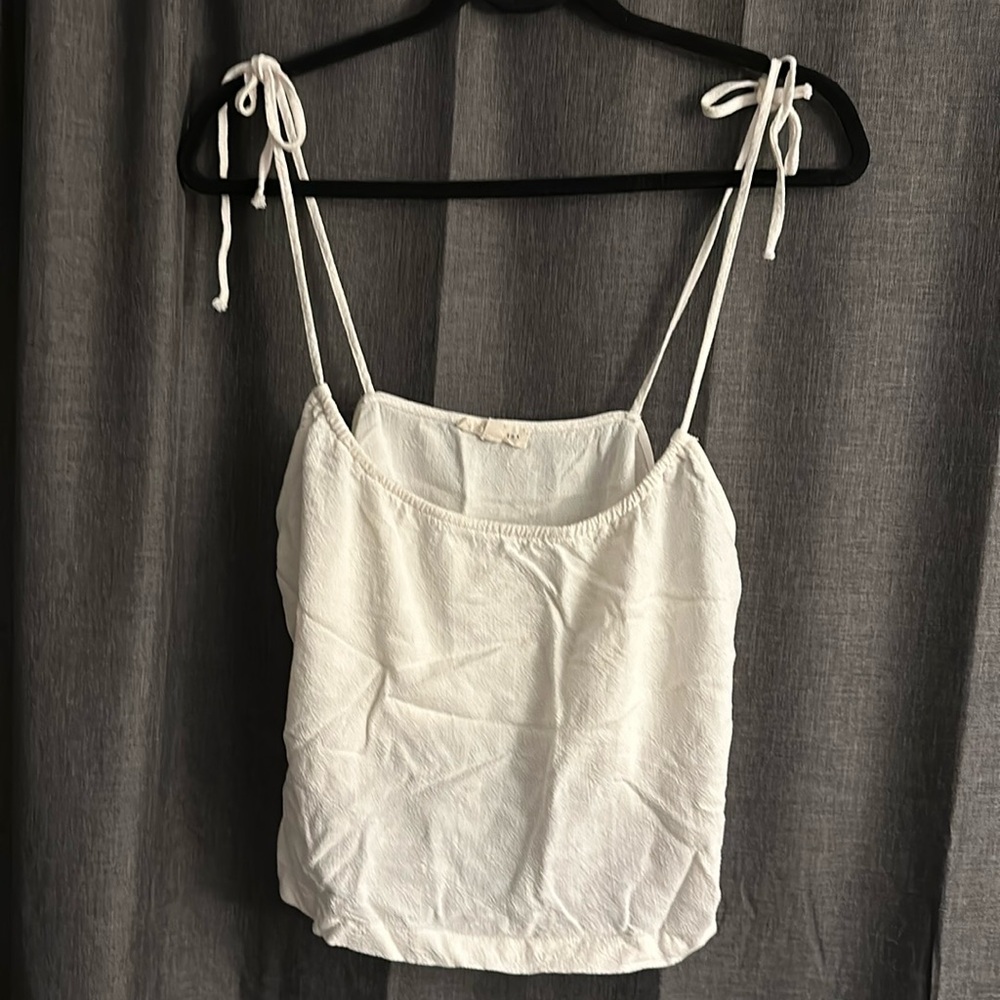 Linen Crop Top